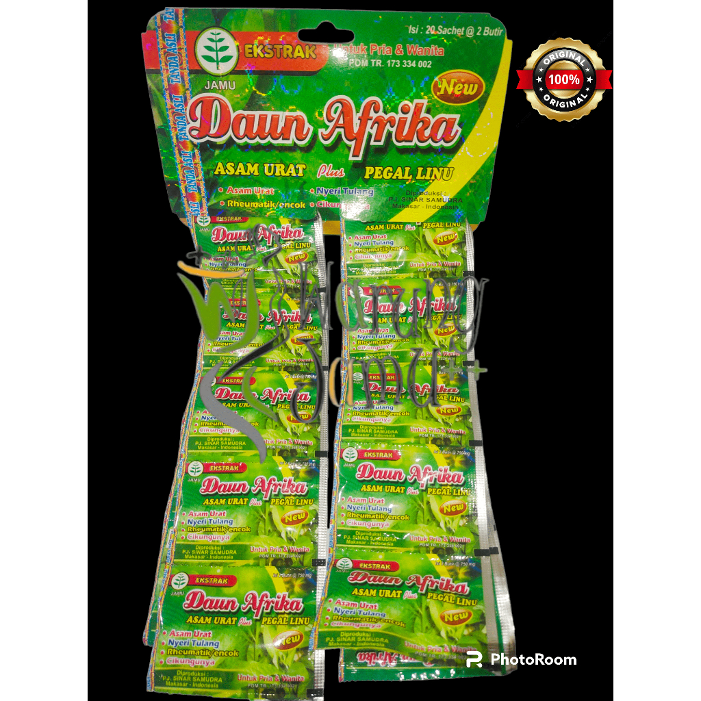 

DAUN AFRIKA KAPSUL/TABLET