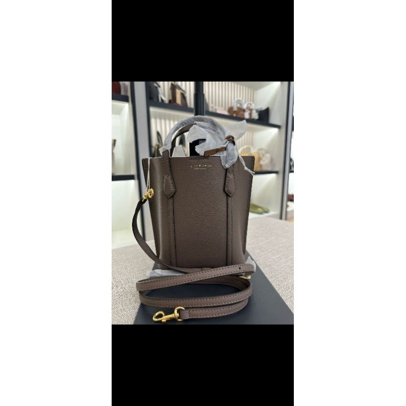 Tas wanita tb mini perry tote clam shell