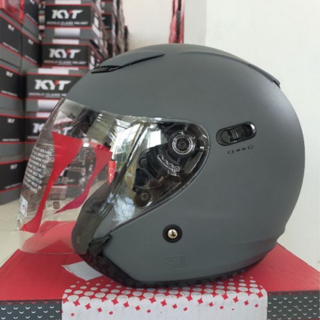 HELM KYT DJ MAXI SOLID ORIGINAL
