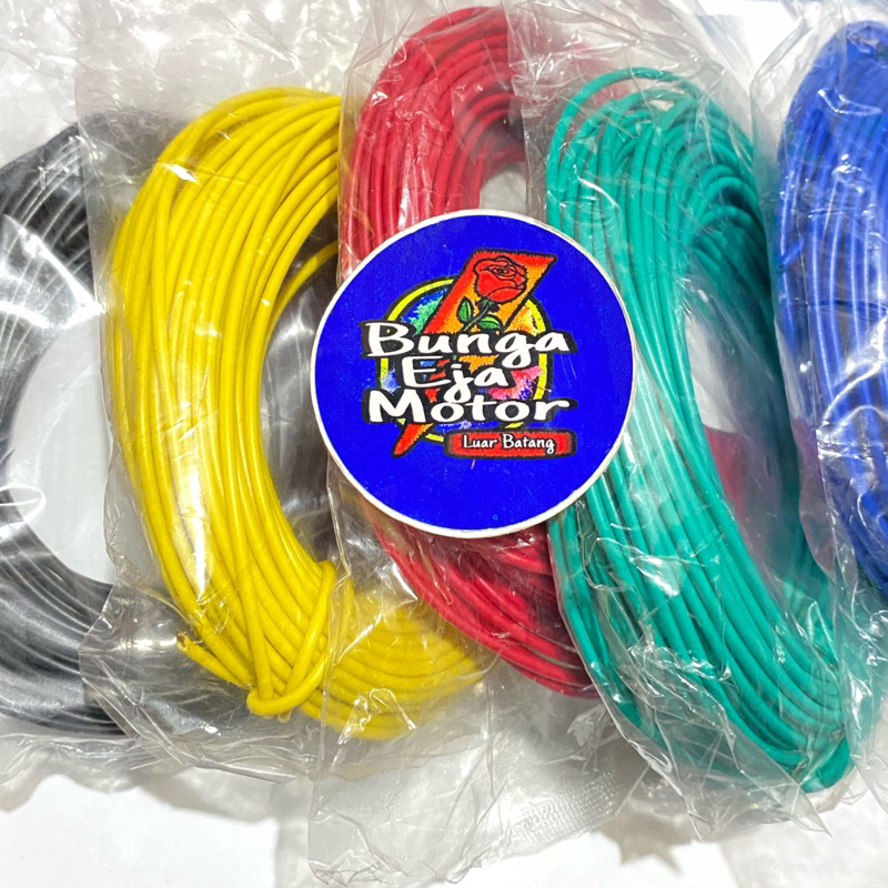KABEL BODI MOTOR ROLL 0,8 MM UNIVERSAL KABEL SERABUT MOTOR
