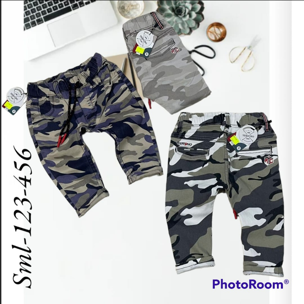 CELANA PANJANG ANAK ARMY 6BULAN-4TH CELANA ARMY ANAK LAKI