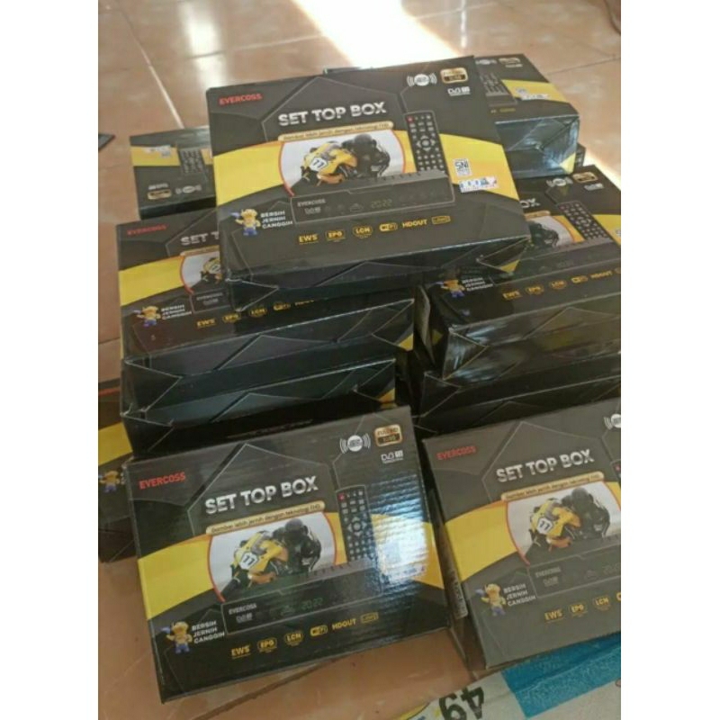 set top box tv digital evercroos