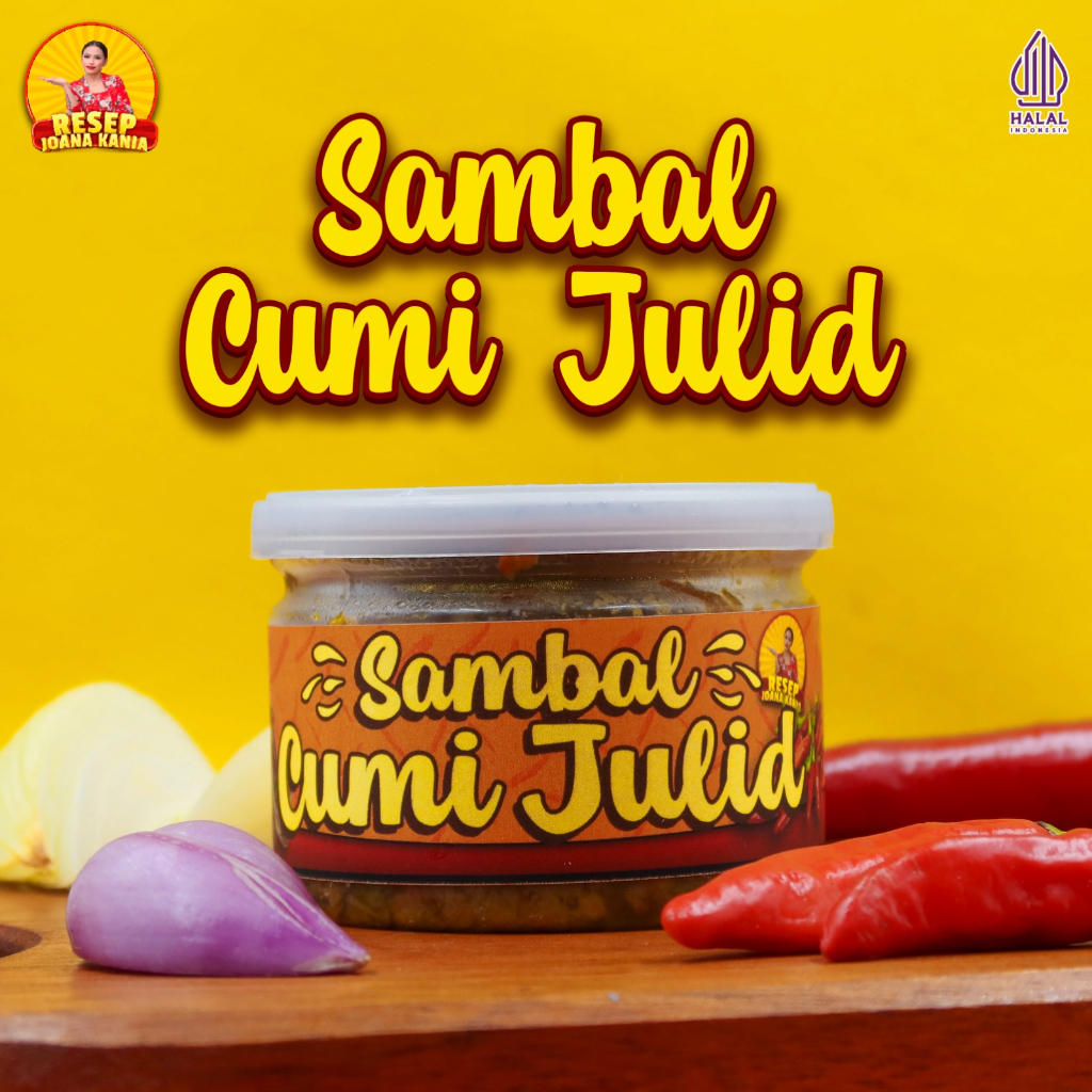 

Sambal Cumi Julid 120g ResepJoanaKania / Sambel Cumi Pedas Halal MUI