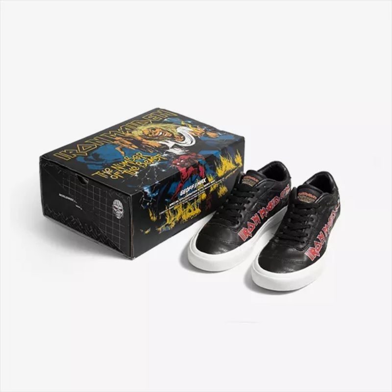 [LIMITED EDITION] Geoff Max x Iron Maiden - Ethan Recon Iron Maiden | Sepatu Pria | Sneakers Unisex