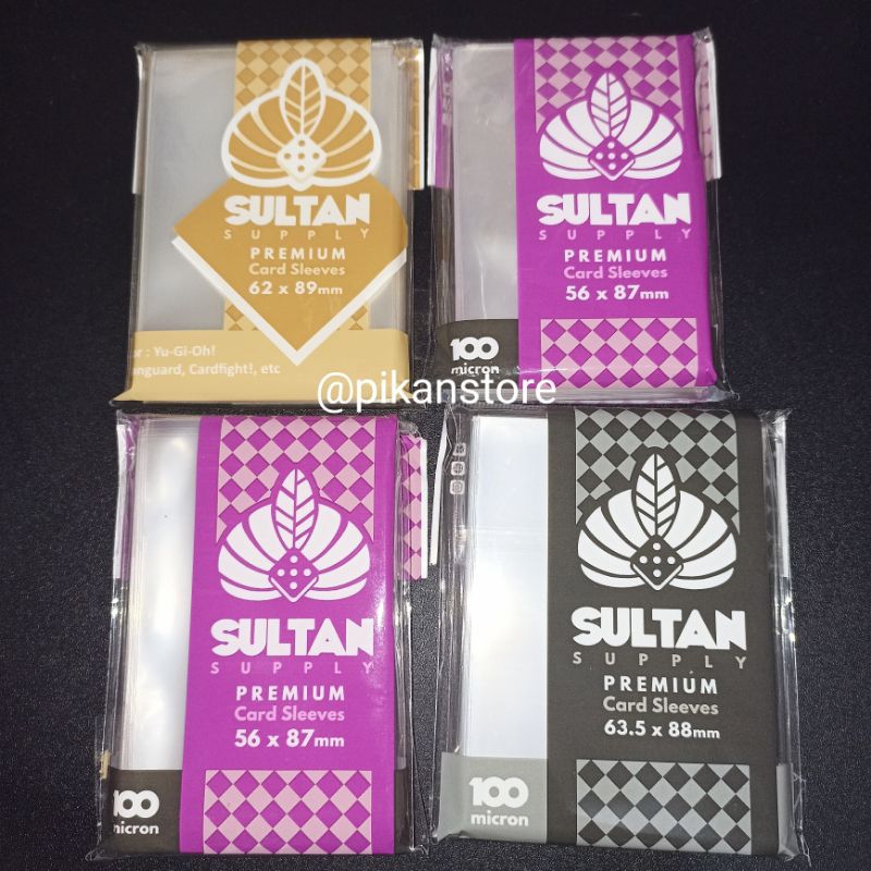 [READY/ 50pcs] Inner Sleeve Photocard Merk Sultan Premium Amethyst Onyx Amber Tebal Innersleeve