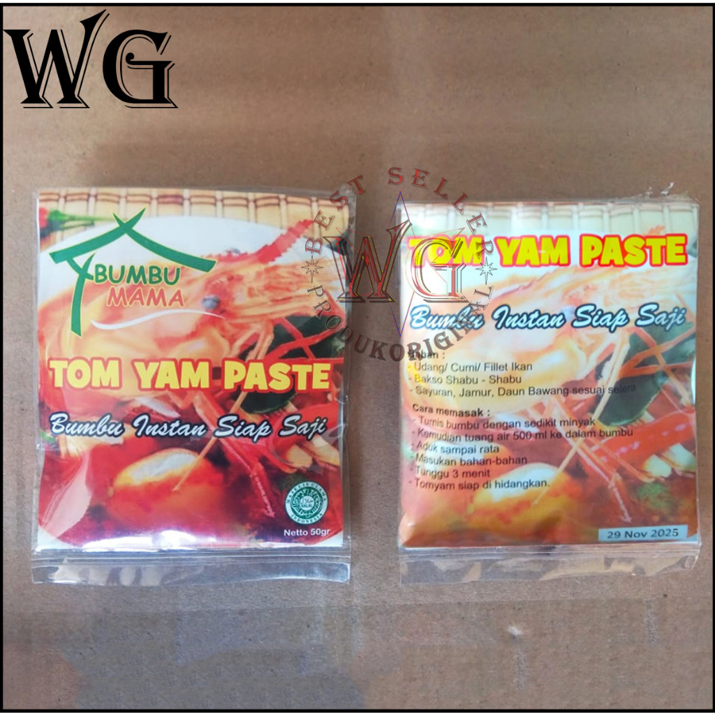 

Bumbu Mama Tom Yum Paste 50 Gram