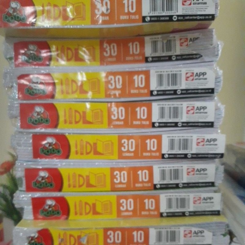 

Buku Tulis Dodo isi 30 lembar