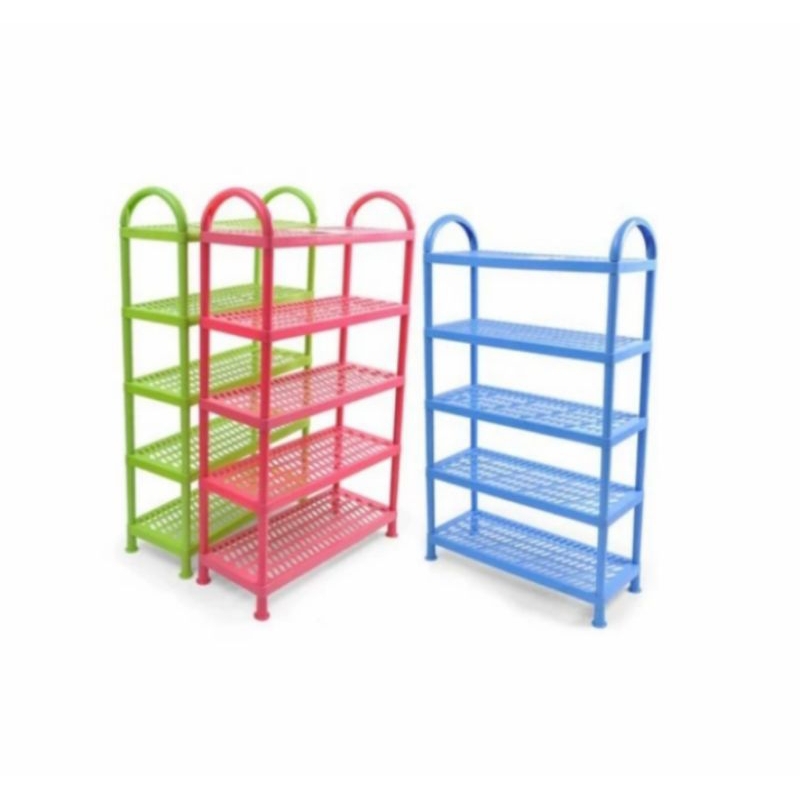 rak sepatu 3-5 susun/rak plastik/rak sepatu 3 susun/4 susun/5 susun