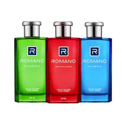 Romano Eau De Cologne 100ml - EDC | Force - Grandiose - Attitude - Vision