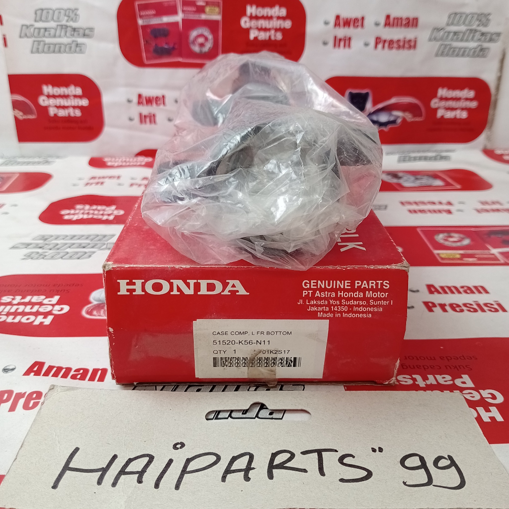 Tabung shock depan kiri case comp L FR bottom Supra GTR K56F (2016 - 2019) Supra GTR K56W (2019 - Se