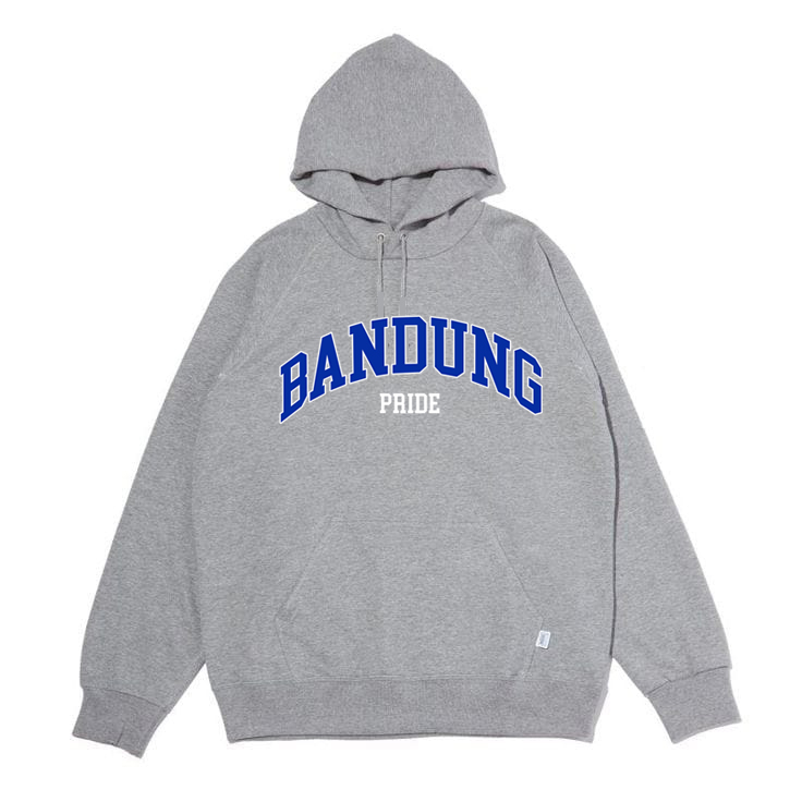 Free TotbageTerbaru Sweater Hoodie Bandung Pride Abu Misty Pria Wanita / Jaket Hoodie Persib Bandung