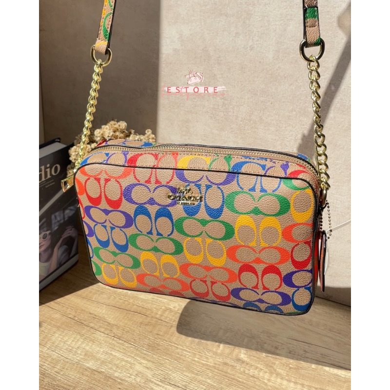 Tas Slempang Wanita c Print Monogram