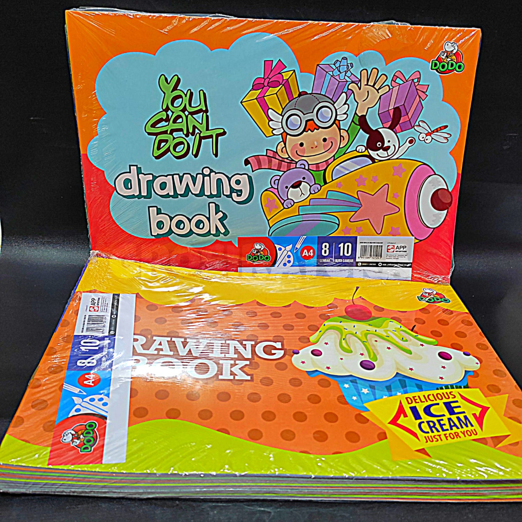 

DRAWING BOOK, BUKU GAMBAR DB 8 A4 SPR DODO