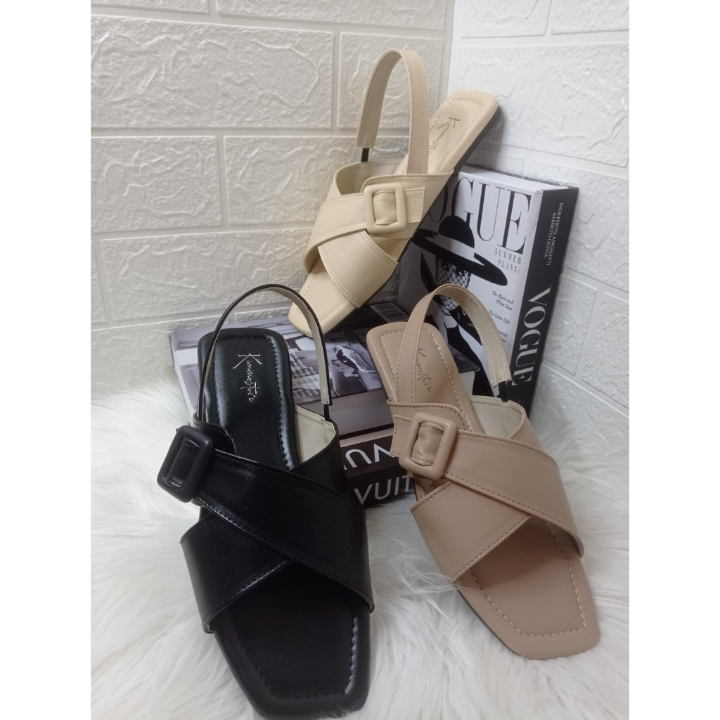 SANDAL WANITA SLOP TALI KARET DN-01