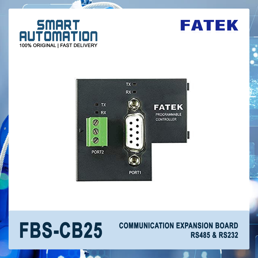 Fatek FBS-CB25 Communication Expansion Board RS485 & RS232