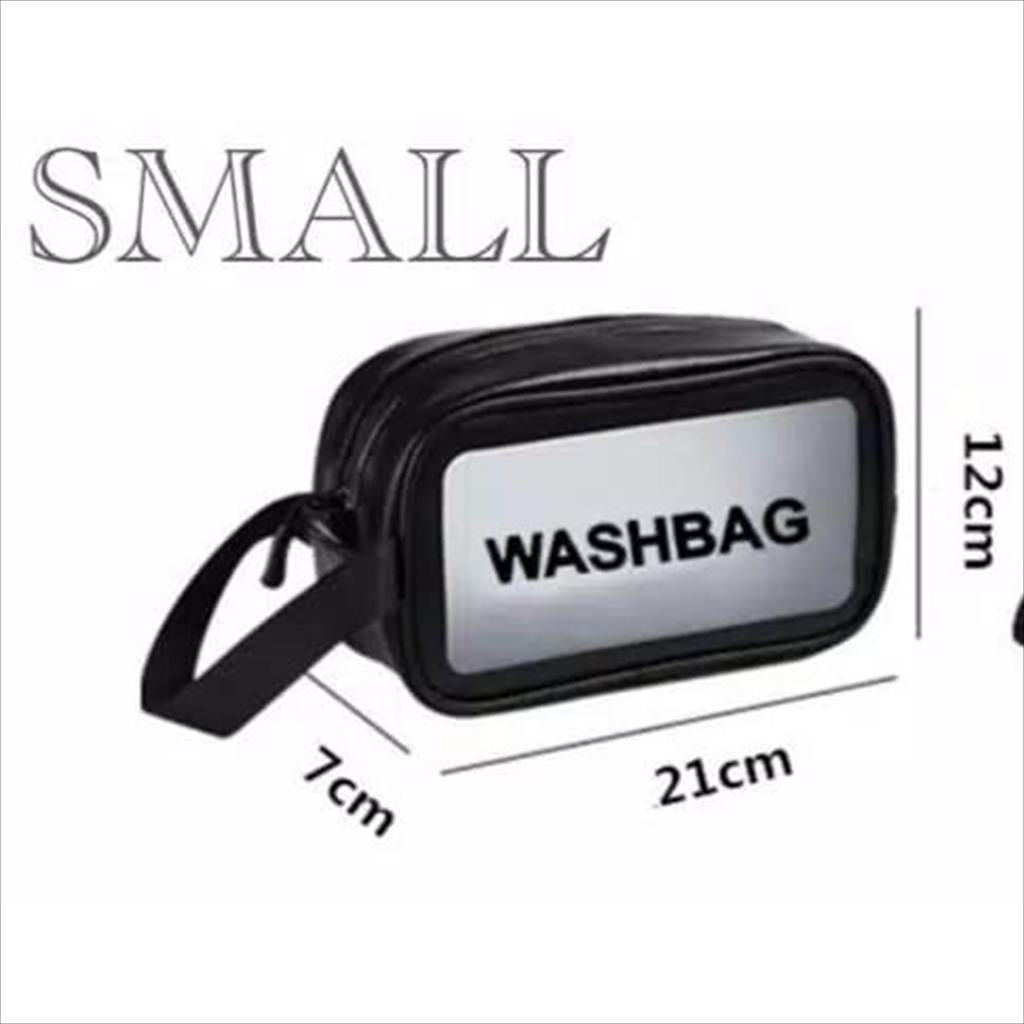 ELDE 1 - Tas Kosmetik Toiletry Washbag Transparant Waterproof