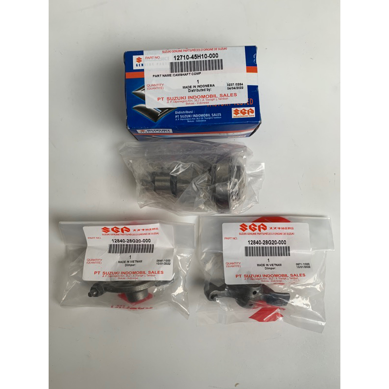 Noken as Set platuk klep Shogun 125 FL NR new Robot original Suzuki