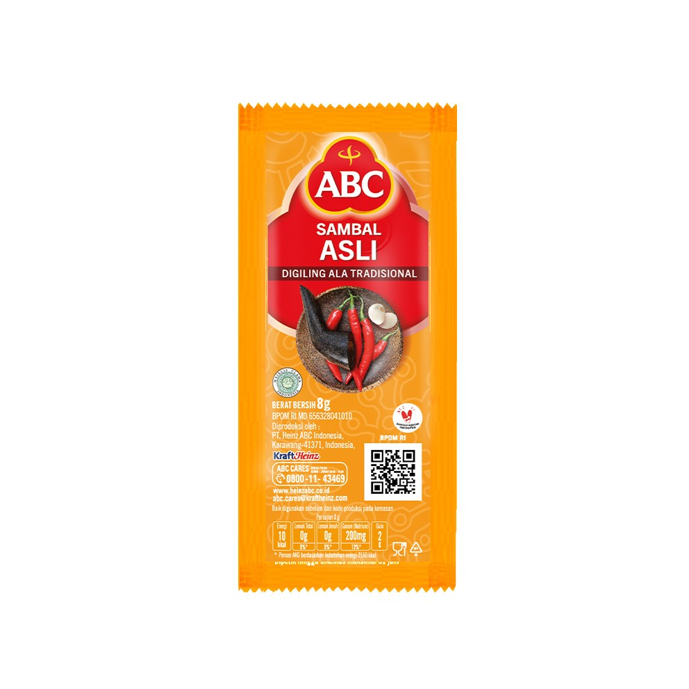 

ABC Sambal Asli 8g