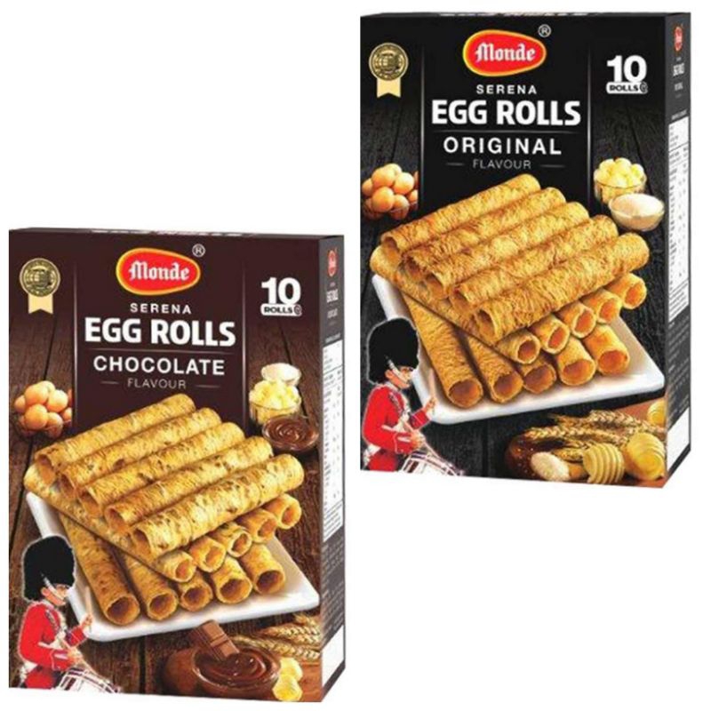 

Monde Serena Egg Rolls Original / Chocolate Flavour 70 g