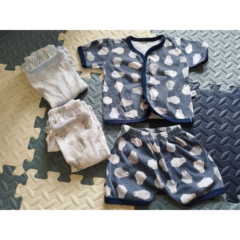 LITTLE OWL Set baju bayi (isi 3pcs)