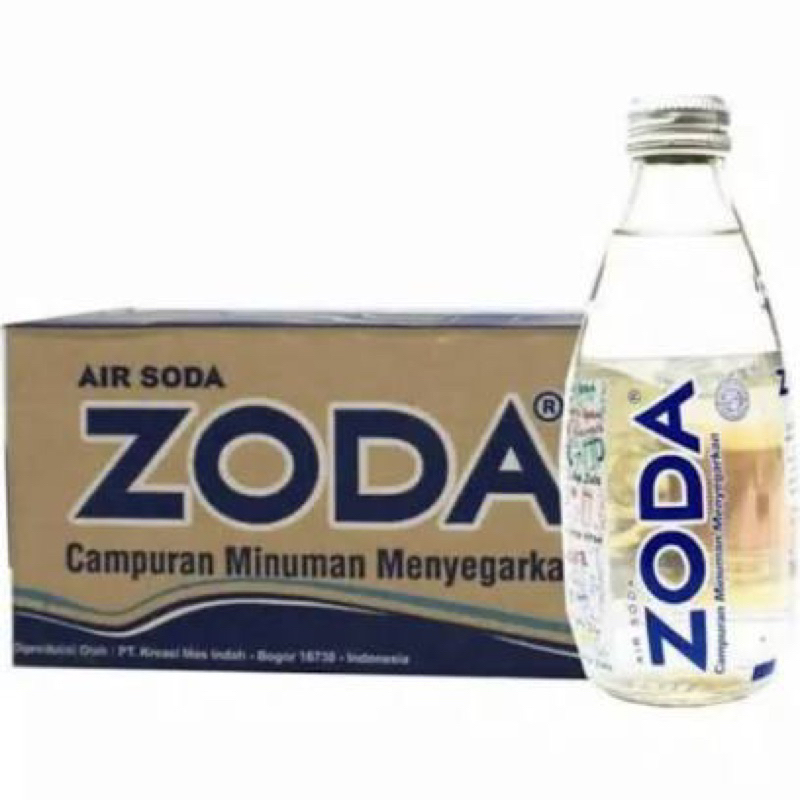 

Zoda Groovy Air Soda Tawar Botol 250ml 1 dus / karton isi 24