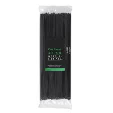 

Casa Rinaldi Pasta Spagetti Nero Di Seppia 500gr - PREMIUM ITALY | Spaghetti Hitam | Spageti tinta cumi | Black Spagetti | Black Pasta | Spaghetti Pasta Black Ink