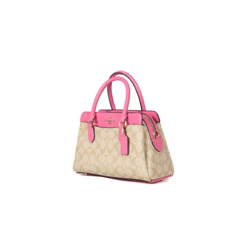 Coach Mini Darcie Caryall In Signature Canvas (CH 174)