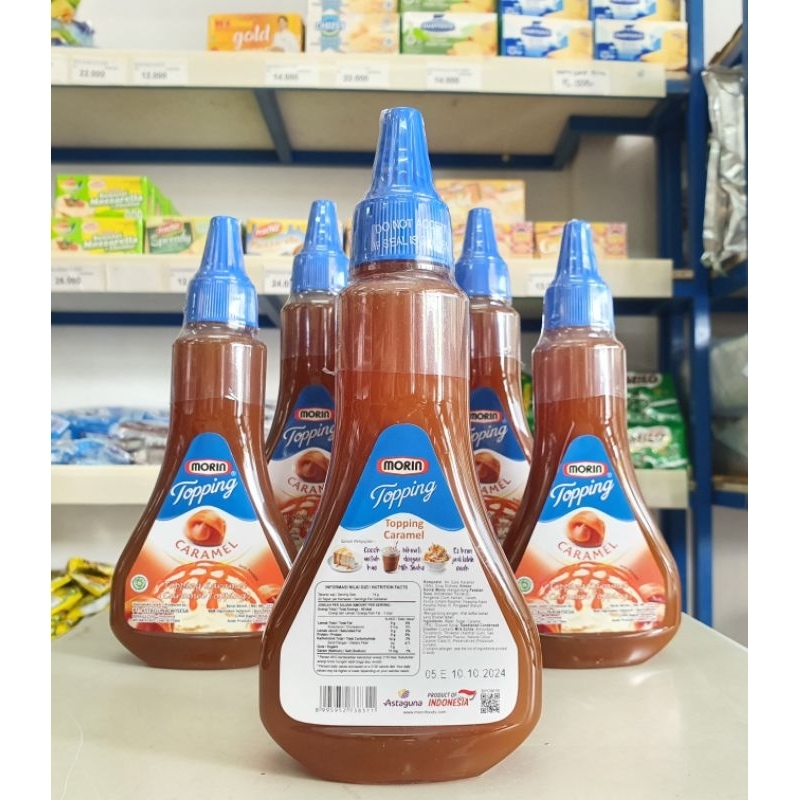 

p4yu Morin Topping Caramel 310Gr / Toping Karamel Morin 310Gr / Caramel Topping Morin