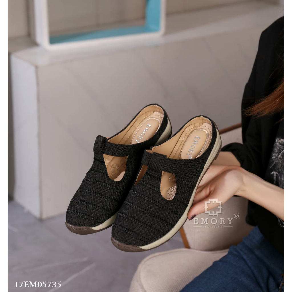 SEPATU EMORYSTYLE SLIP ON FLAT WANITA Karvyla 17EMO 5735   MB