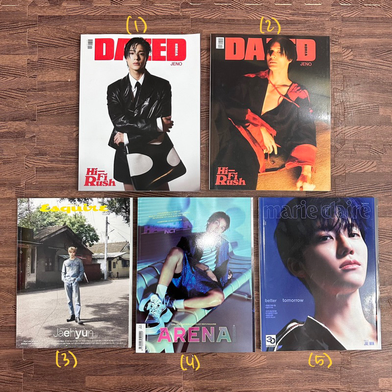 [ STOCK SALE ] MAGAZINE NCT JENO HAECHAN JAEHYUN JAEMIN