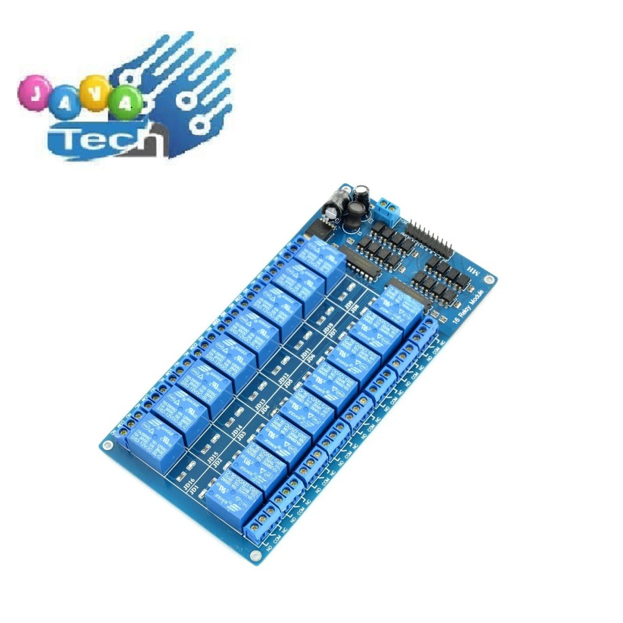 Modul Relay 16 Channel Ch 5V 220V AC Module optocoupler