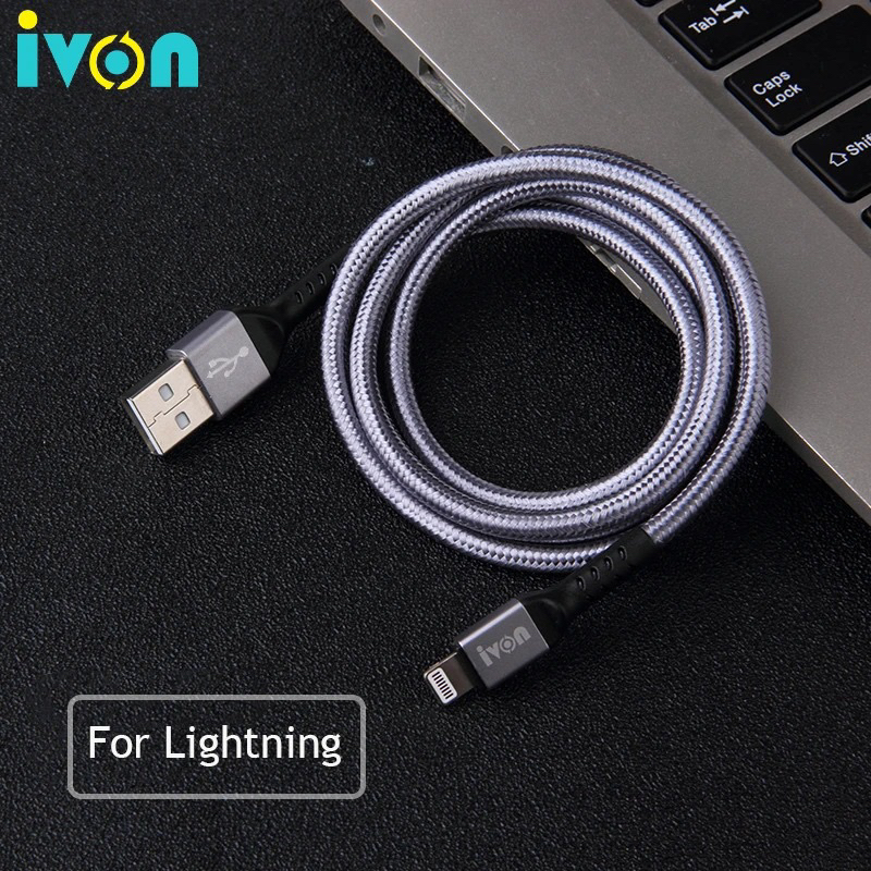 Kabel 1M ORIGINAL charger USB Type C Lightning Fast Charging cable data Hp handphone Ios Anti Kusut wire nylon 12 X XR 8 13 14 pro max