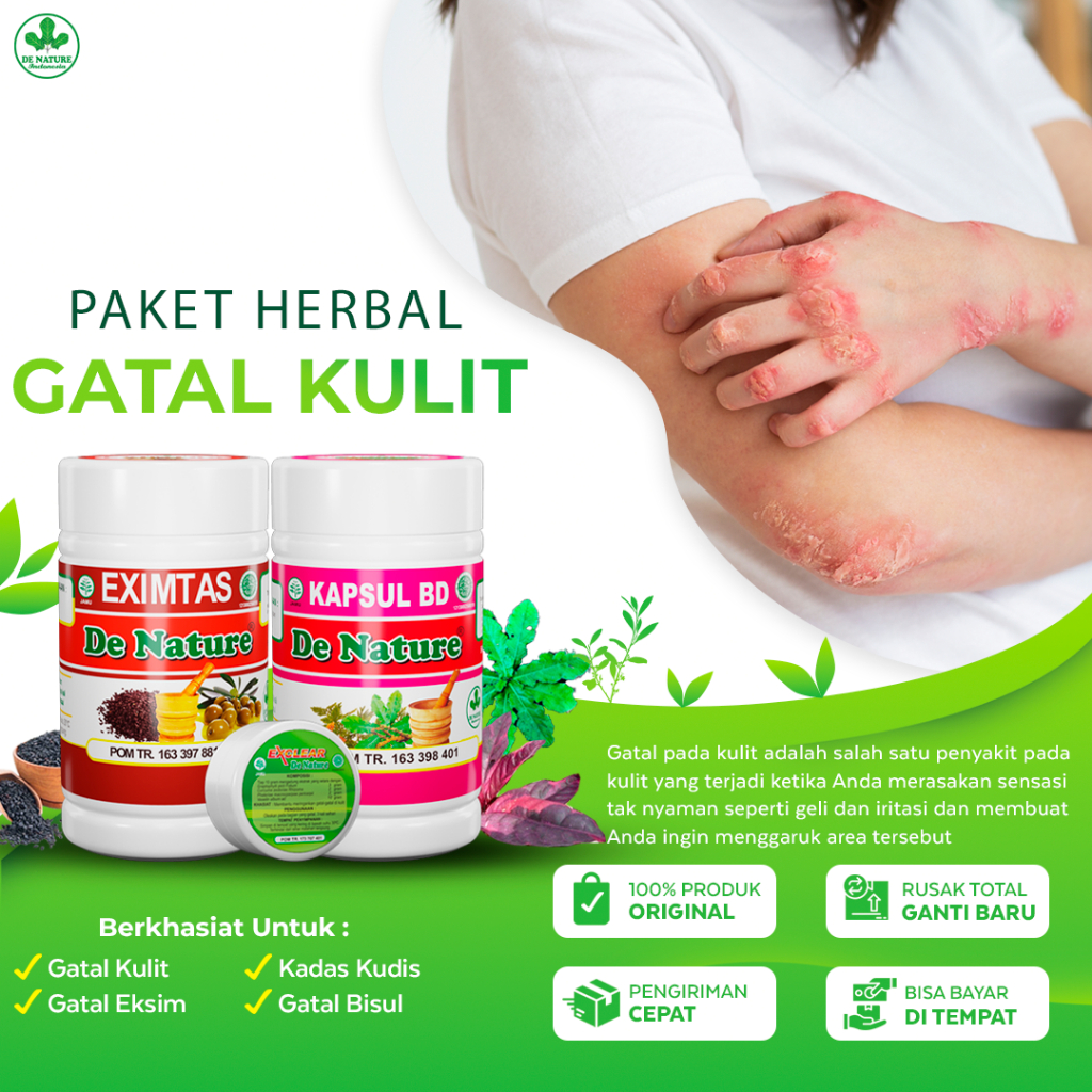 Obat Herbal Gatal Eksim Ampuh, Penyakit Kulit, Eksim Basah, Psoriasis, Gatal Menahun, Kulit Jamur