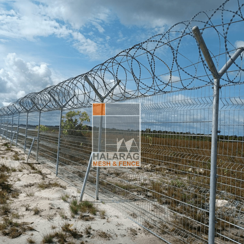 Pagar Wiremesh 3D +/ Pagar V Single Wire V48