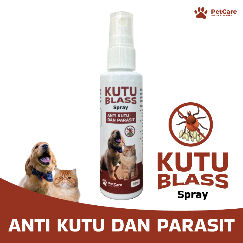 Pembasmi kutu kucing KUTUBLASS 60ml - WAJIB COLLAR SAAT PENGUNAAN