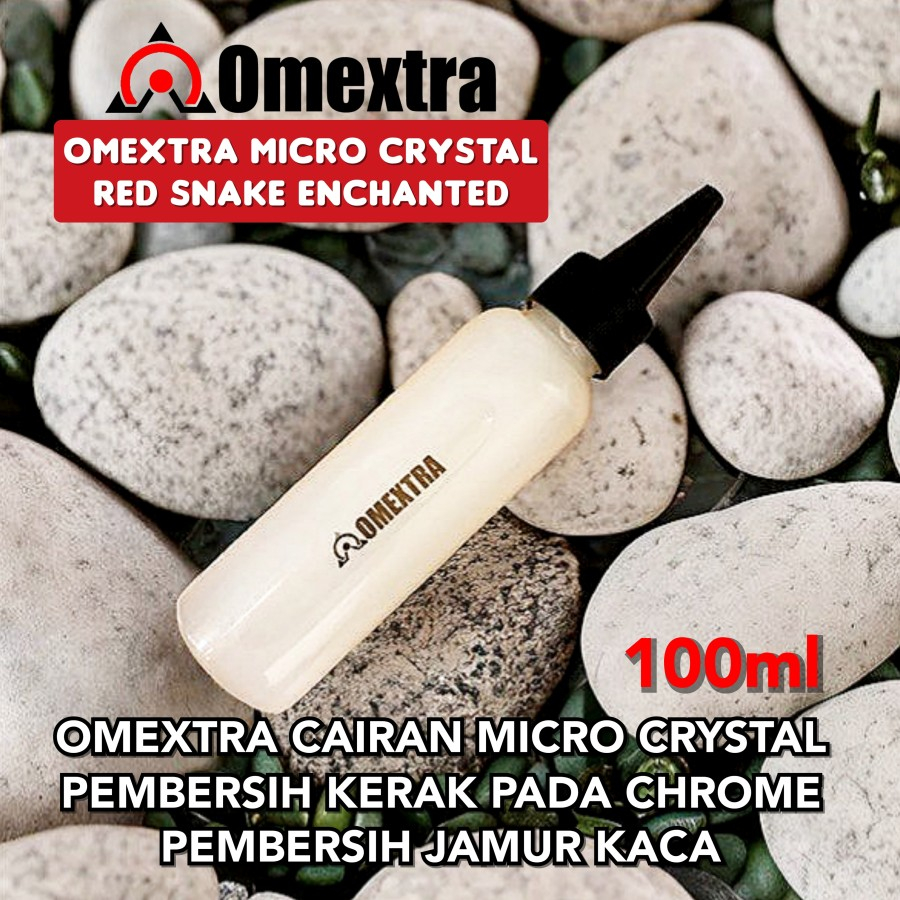 Micro Crystal Omextra Pembersih Kerak Chrome Penghilang Jamur Kaca Car