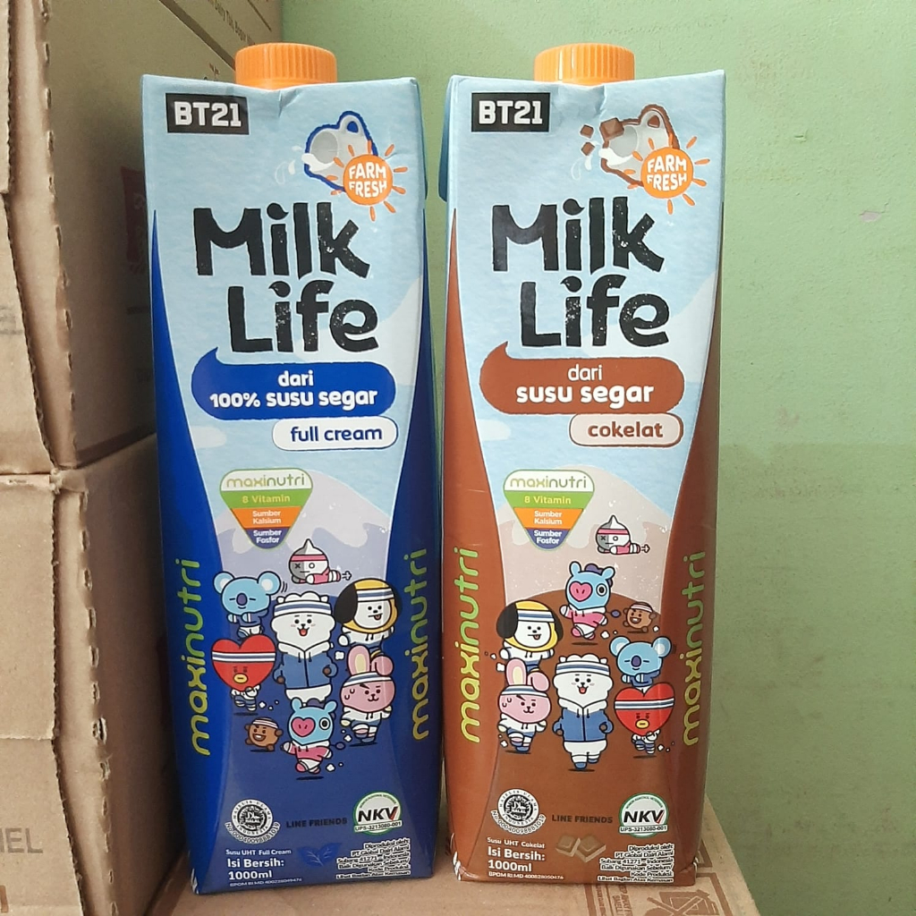 

Susu Milk Life UHT 1000 ml/ 1 Liter [SATUAN] [Kurir Kargo/Reguler]