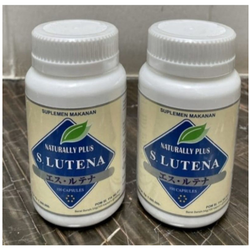 Suplemen Kesehatan  Slutena Asli S Lutena Original JAPAN 100% NATURALLY plus