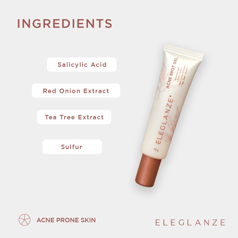Acne Spot Gel - Eleglanze // Perawatan Jerawat BPOM