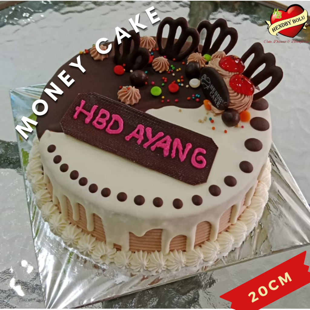 

Money Cake / Kue Ulang Tahun / Birthday Cake / Blackforest / Kue Ultah