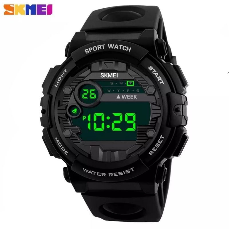 (Cod)Jam Tangan Pria Sport Watch Skymei Digital Strap Rubber/Karet(Dikirim Jakarta)