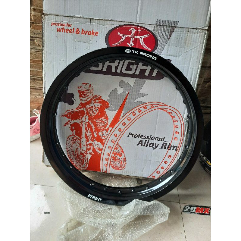 VELG PELEK TK JAPAN 215 RING 16 HOLE 28 ASLI ORIGINAL NEW OLD STOK