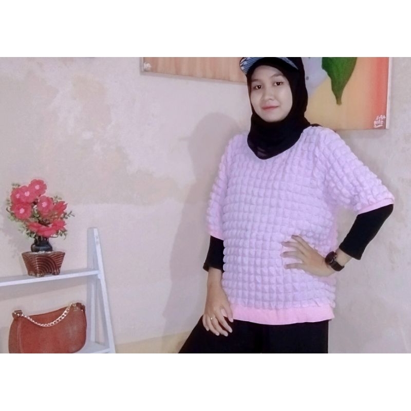 KAOS WANITA | KAOS SWEATER KUALITAS IMPORT | KAOS TERBARU