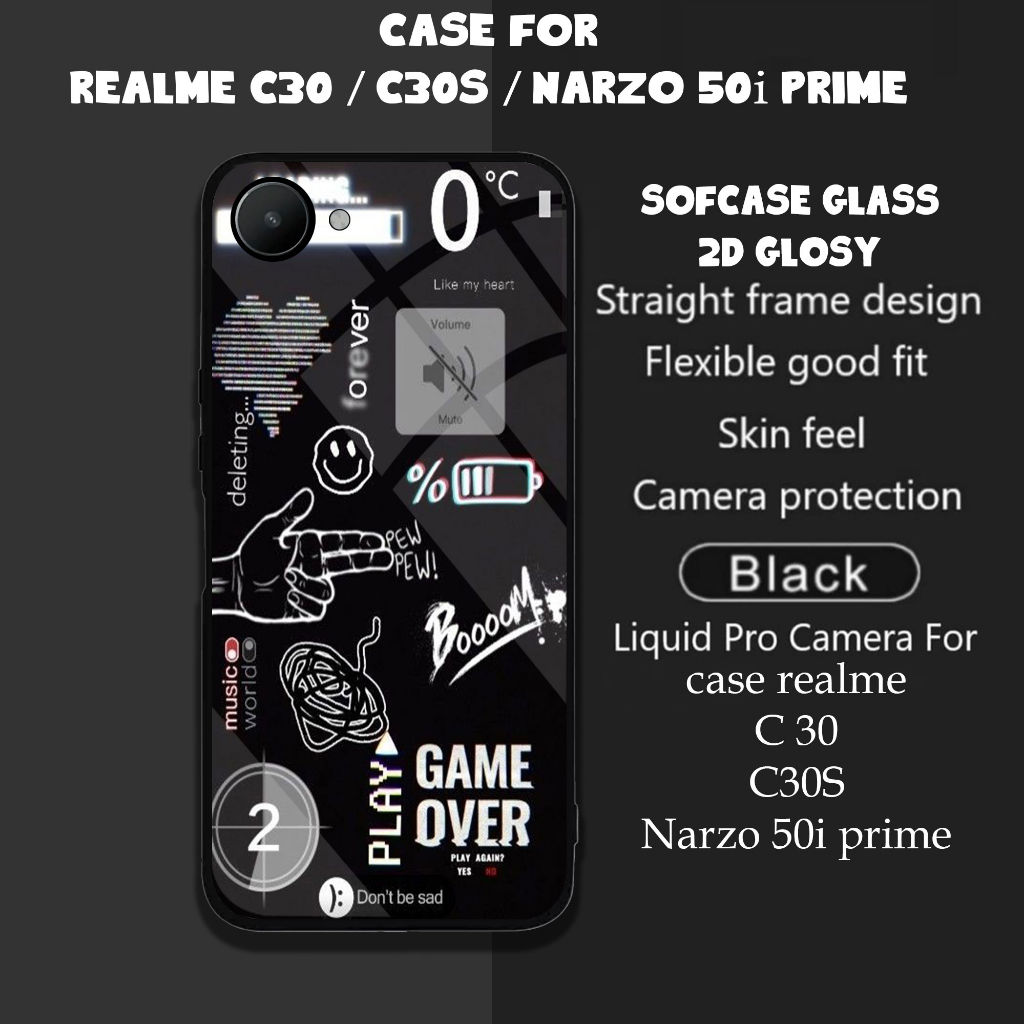 Case Realme C30 / Realme C30S / Narzo 50i Prime MOTIF [NASA TICKET] Casing Realme C30 / Realme C30S 