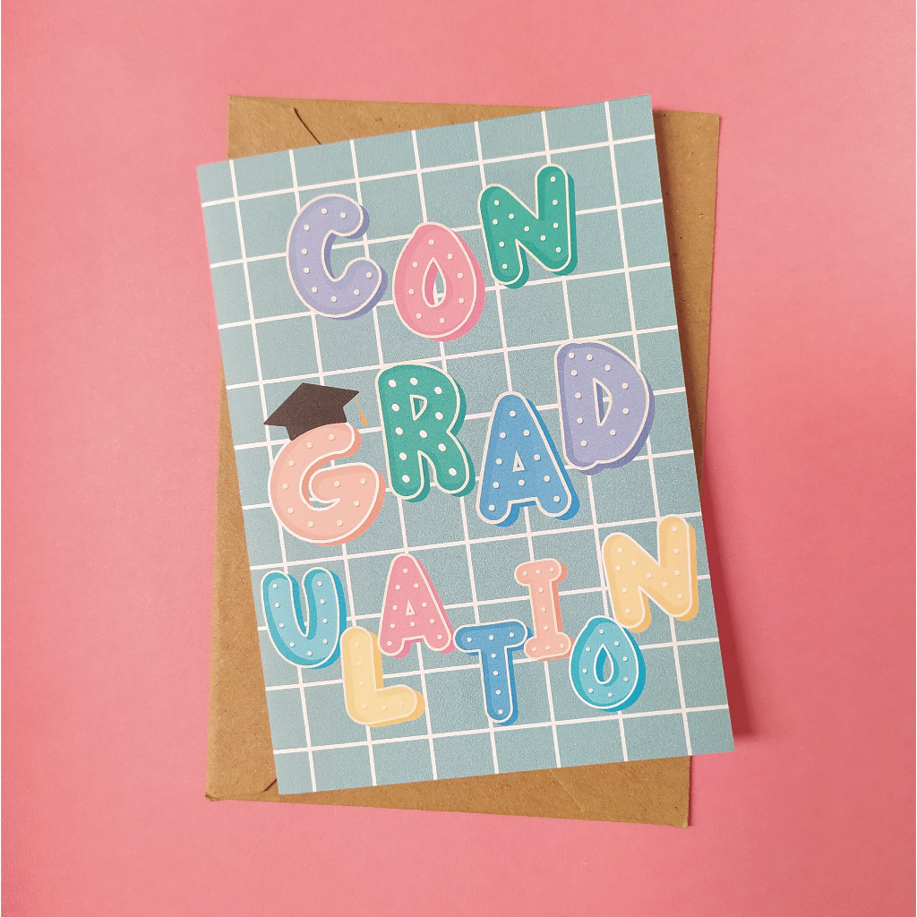 Kartu Ucapan Happy Graduation / Ucapan Wisuda