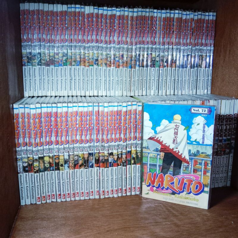 Komik Naruto vol. 1-72 fullset lengkap
