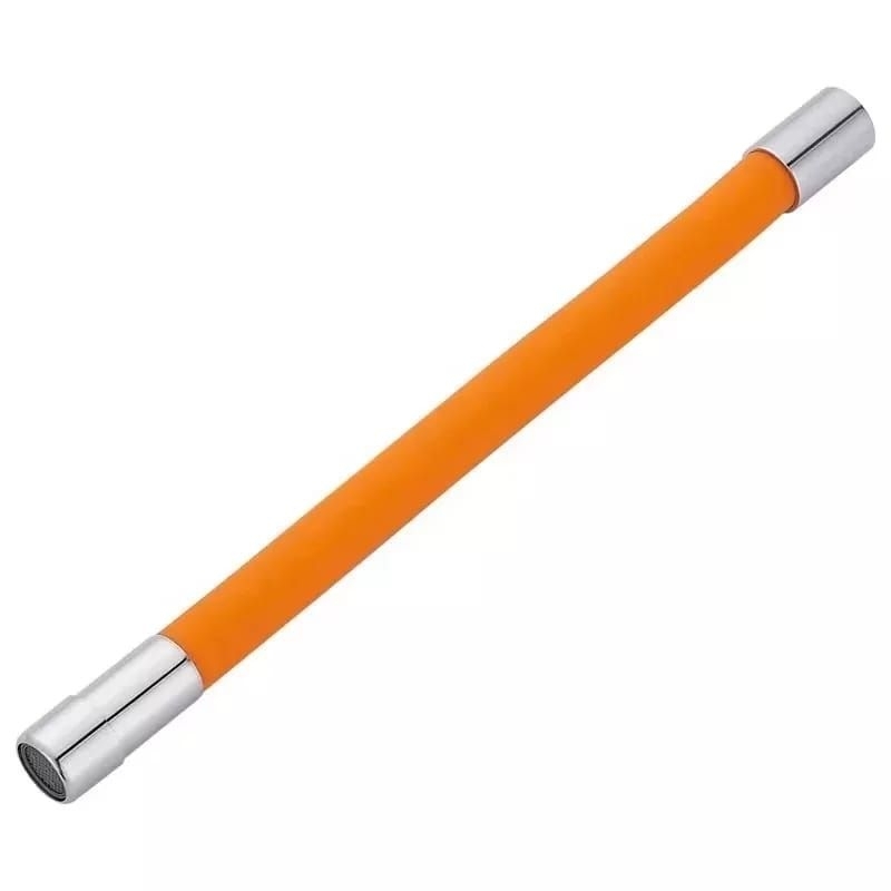 Selang Air Flexibel Ekstensi Sambungan Kran Air Pipa Fleksibel 50cm Universal Warna Orange