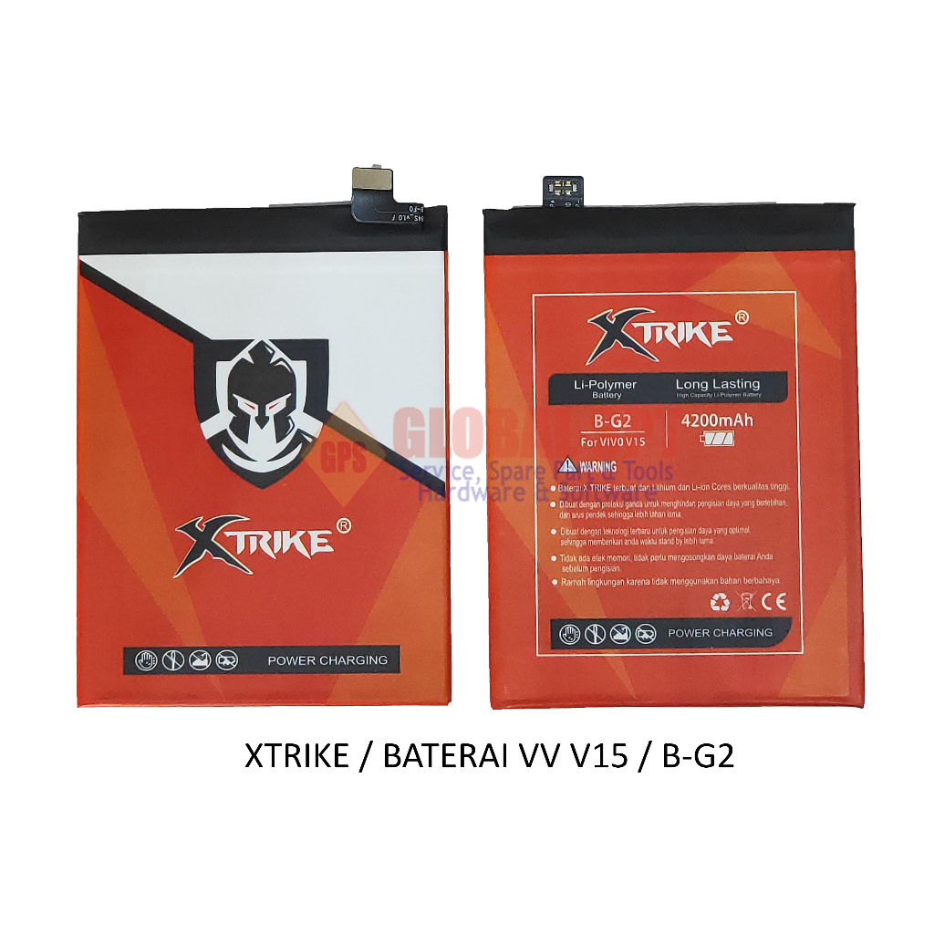 XTRIKE / BATERAI VIVO V15 / BATRE B-G2 / BATERE