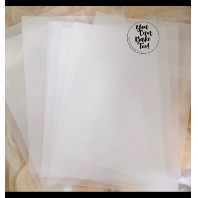 

Edible Transfer Sheet / Chocolate Transfer Sheet