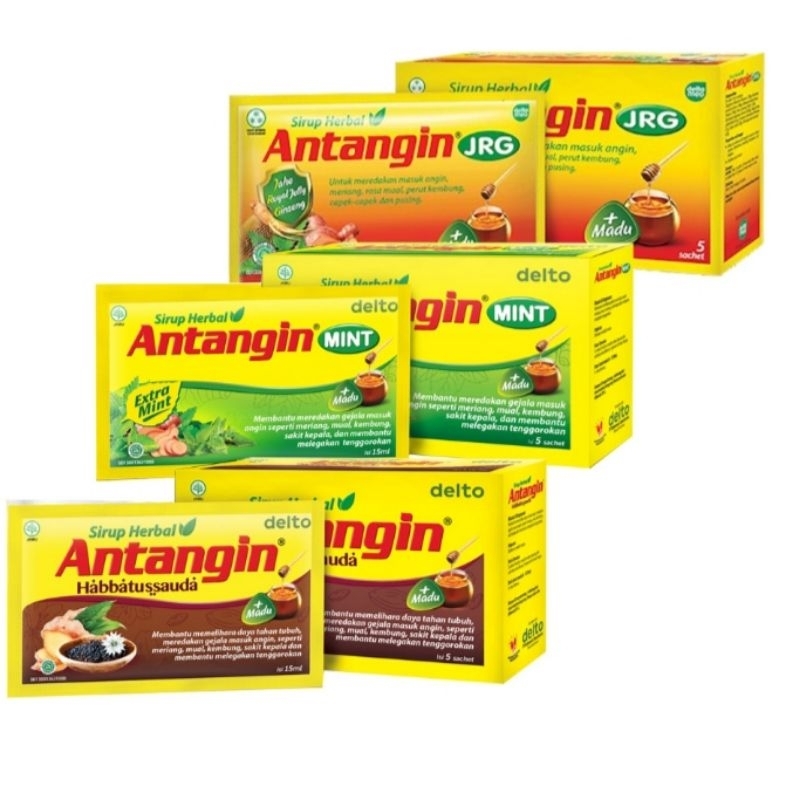 

ANTANGIN JRG/MINT 5 sachet x 15ml sirup herbal